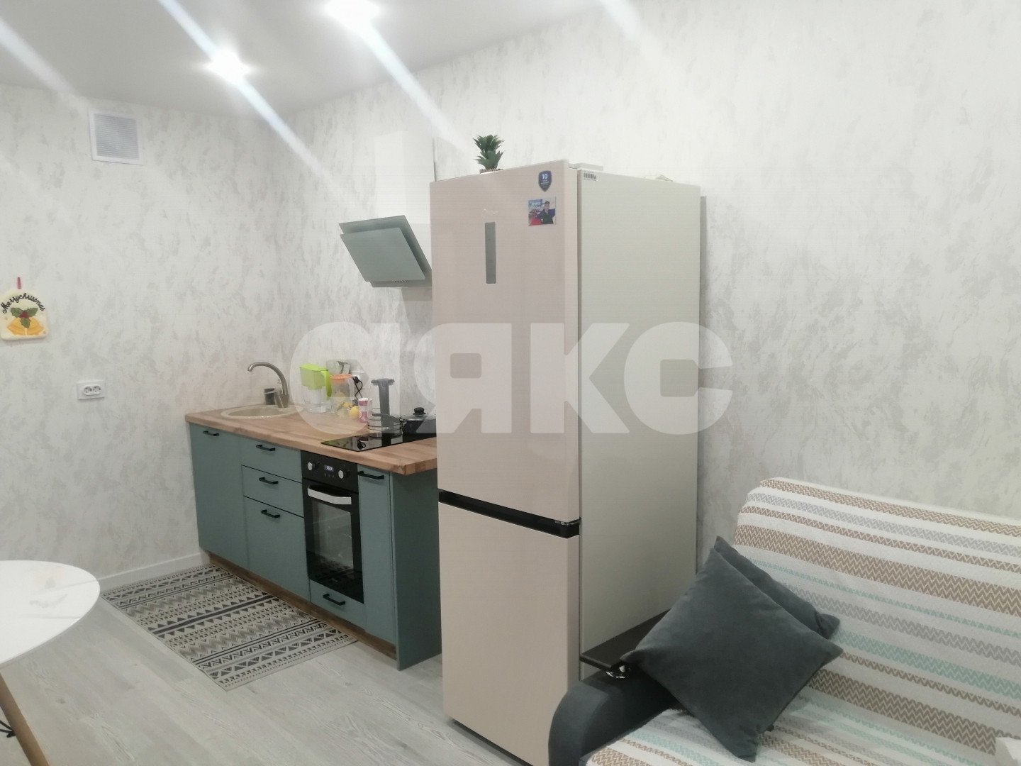 Фото №3: 1-комнатная квартира 42 м² - Анапа, жилой комплекс Парковый, мкр. Парковый, ул. Парковая, 79к1