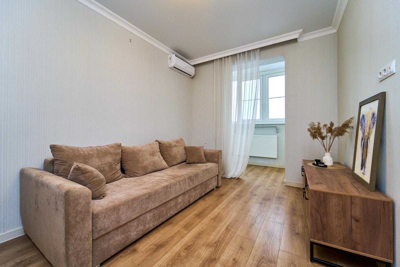 Фото №3: 1-комнатная квартира 35 м² - Краснодар, Карасунский внутригородской округ, мкр. Камвольно-суконный Комбинат, ул. Магистральная, 11к2