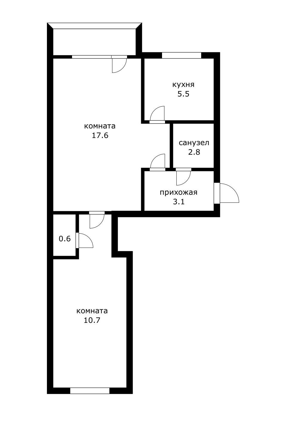 Фото №14: 2-комнатная квартира 40 м² - Краснодар, Западный внутригородской округ, Горгаз, мкр. Центральный, ул. Захарова, 17