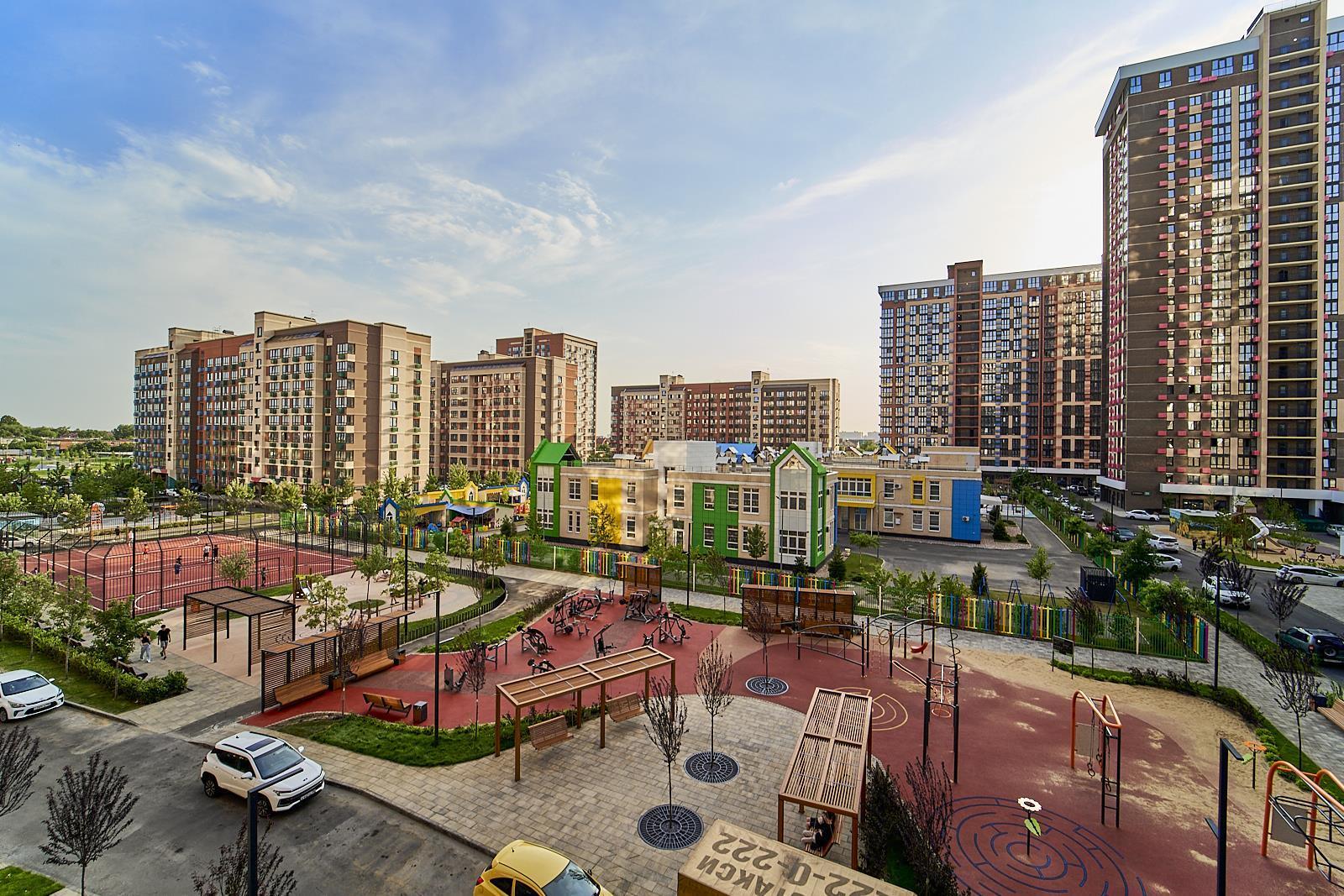 Фото №12: 1-комнатная квартира 43 м² - Знаменский, Карасунский внутригородской округ, мкр. Родные Просторы, ул. Природная, 10Бк5