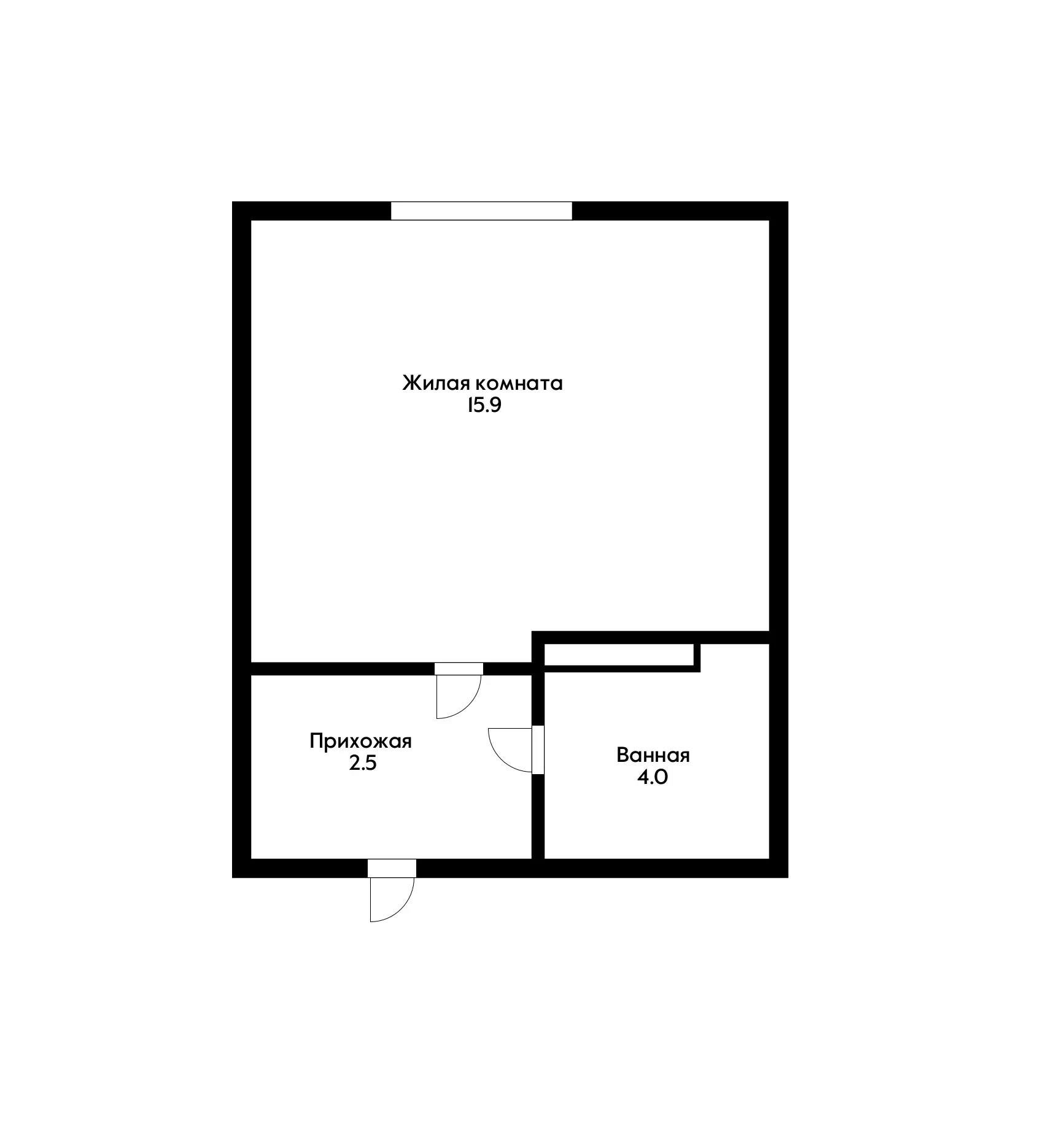 Фото №6: Студия 22 м² - Краснодар, Прикубанский внутригородской округ, мкр. жилой комплекс Самолёт-6, ул. Ивана Беличенко, 92