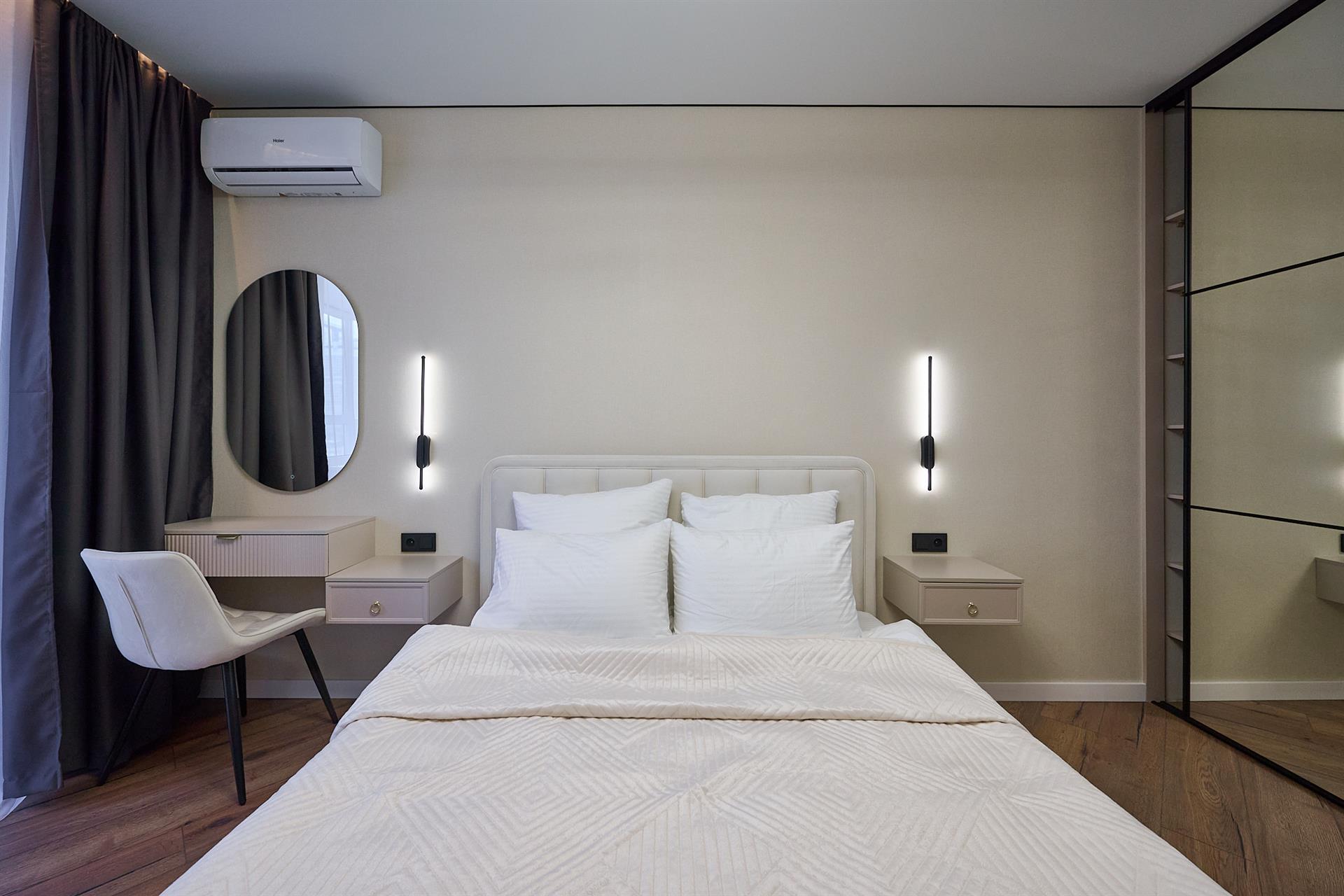 Фото №6: 1-комнатная квартира 40 м² - Краснодар, Карасунский внутригородской округ, Хлопчато-бумажный Комбинат, мкр. жилой комплекс Фамилия, ул. Старокубанская, 124