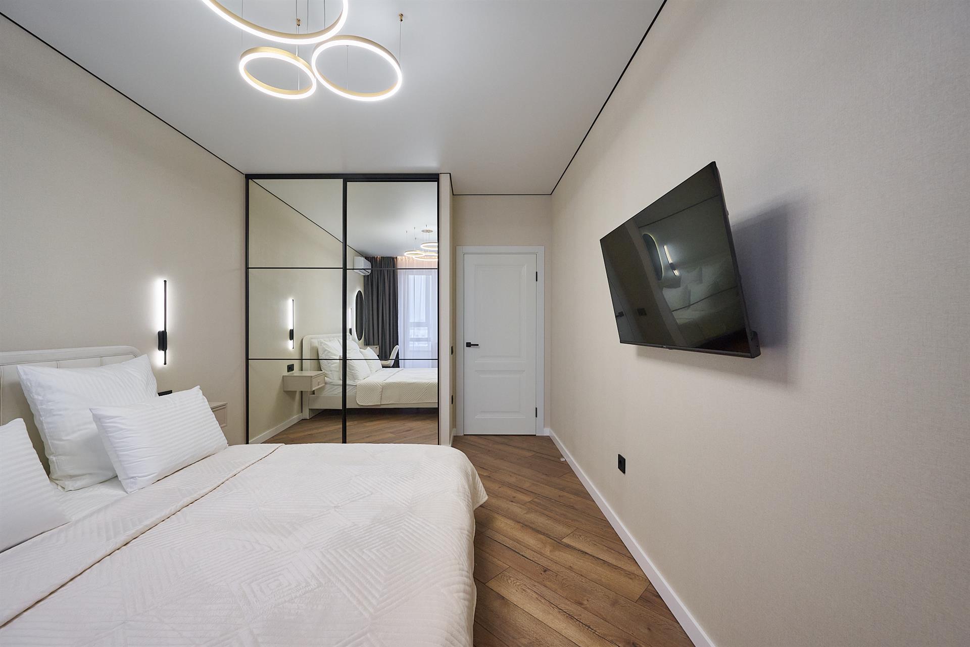 Фото №9: 1-комнатная квартира 40 м² - Краснодар, Карасунский внутригородской округ, Хлопчато-бумажный Комбинат, мкр. жилой комплекс Фамилия, ул. Старокубанская, 124