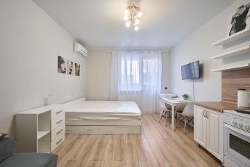 Фото №4: Студия 27 м² - Краснодар, мкр. жилой комплекс Самолёт-4, ул. Ивана Беличенко, 95к1