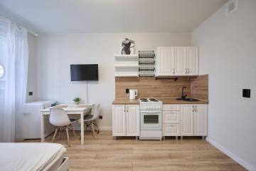 Фото №1: Студия 27 м² - Краснодар, мкр. жилой комплекс Самолёт-4, ул. Ивана Беличенко, 95к1