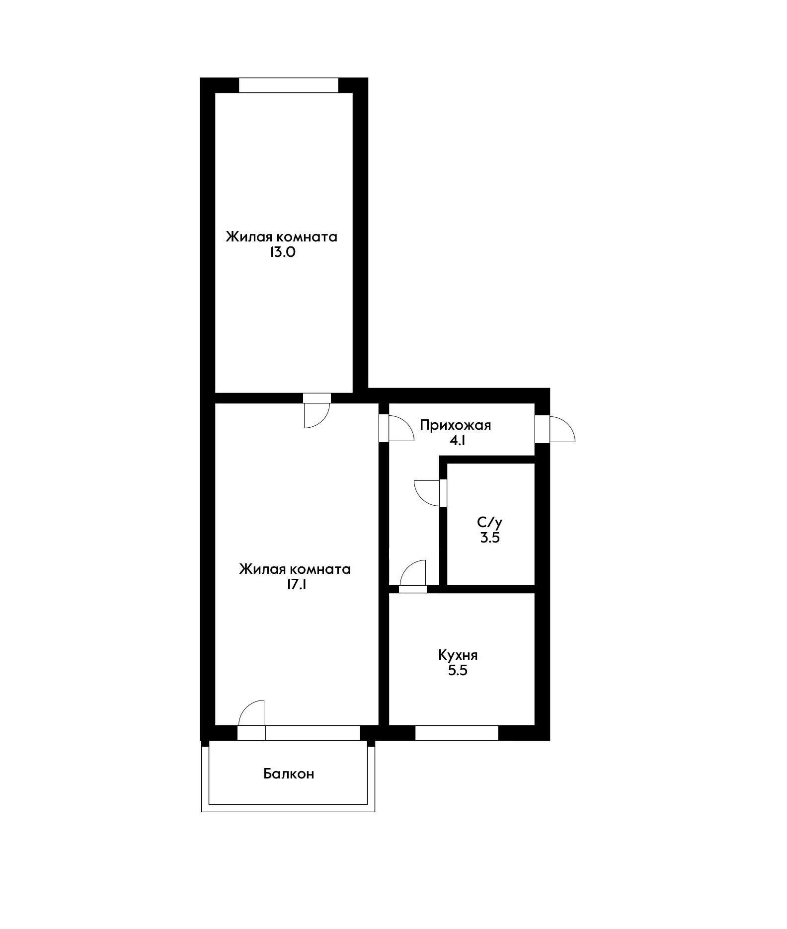 Фото №19: 2-комнатная квартира 43 м² - Краснодар, Прикубанский внутригородской округ, мкр. Фестивальный, ул. имени Тургенева, 153