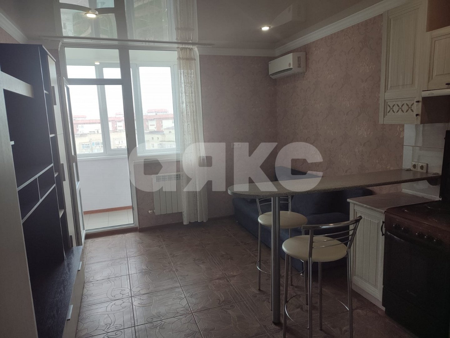 Фото №6: Студия 35 м² - Анапа, 3Б, жилой комплекс Трио, 3Б, мкр. жилой комплекс Трио, ул. Владимирская, 154к2