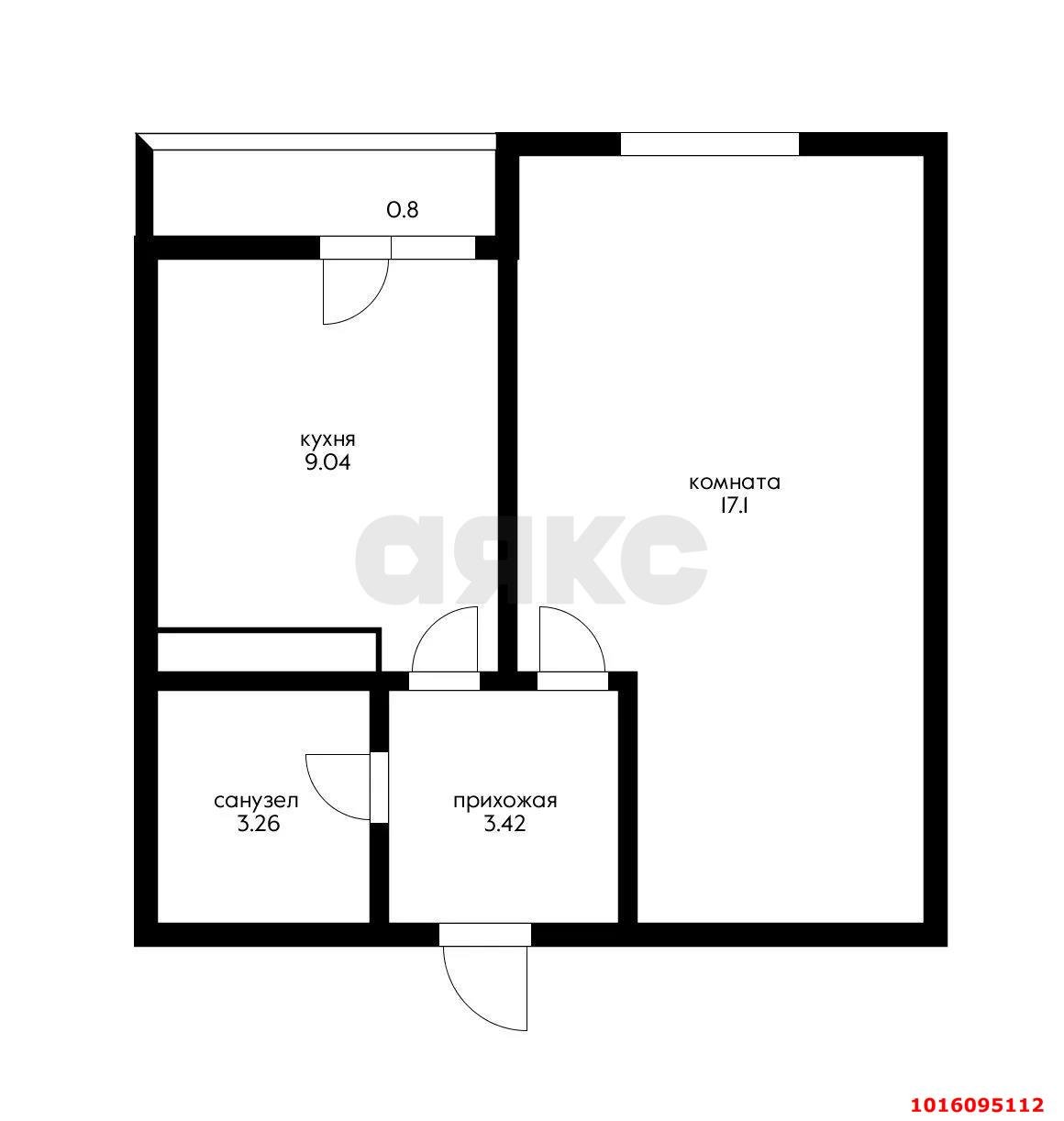 Фото №3: 1-комнатная квартира 35 м² - Краснодар, Прикубанский внутригородской округ, ЖК Славянка, мкр. Славянский, ул. Заполярная, 39к4