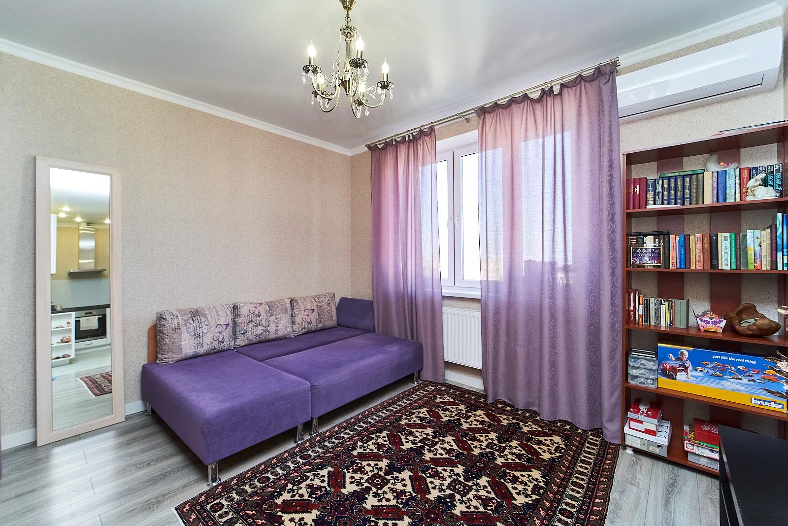 Фото №9: 1-комнатная квартира 37 м² - Краснодар, Карасунский внутригородской округ, Гидростроителей, мкр. жилой комплекс Поющие Фонтаны, ул. Невкипелого, 18к2