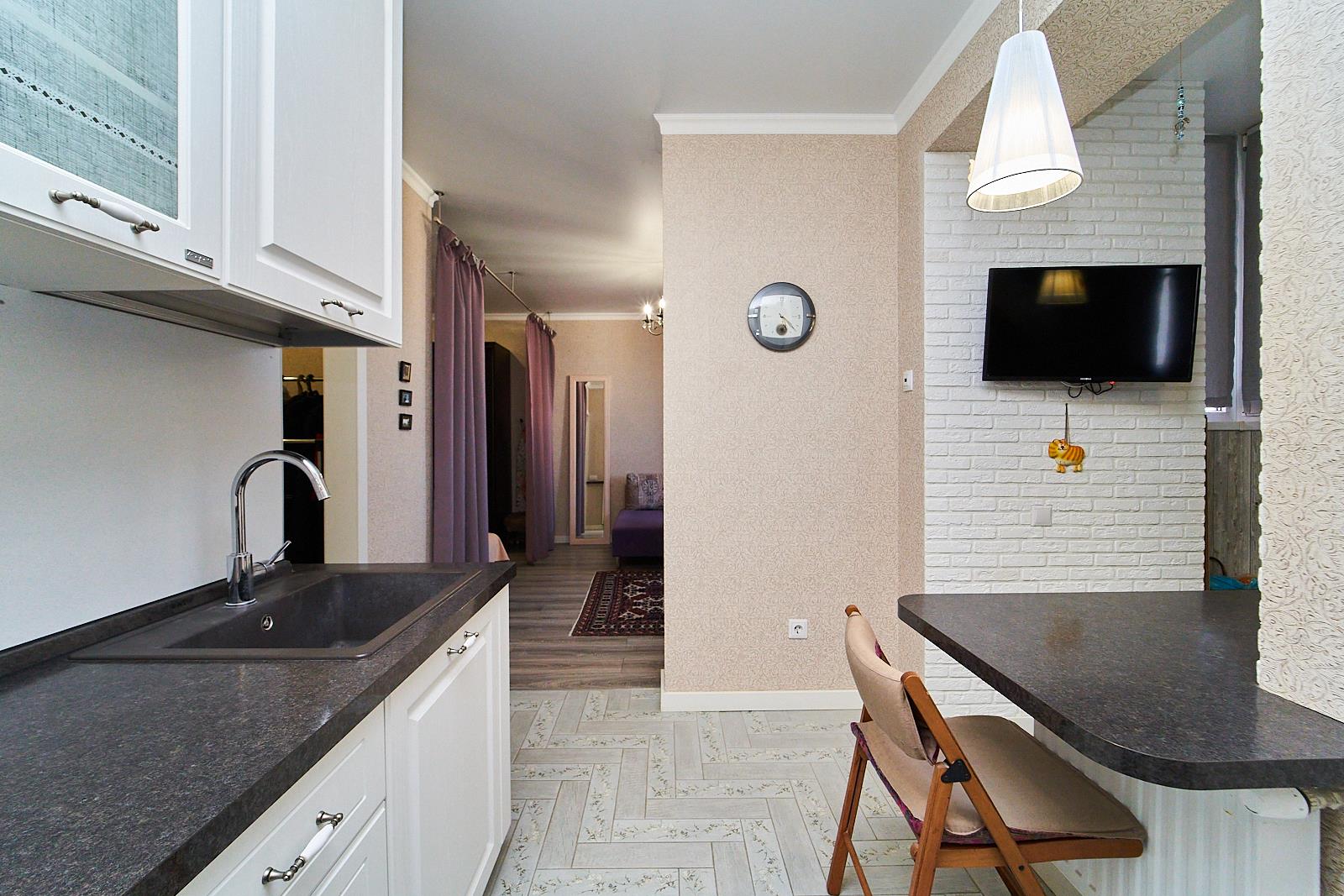 Фото №3: 1-комнатная квартира 37 м² - Краснодар, Карасунский внутригородской округ, Гидростроителей, мкр. жилой комплекс Поющие Фонтаны, ул. Невкипелого, 18к2