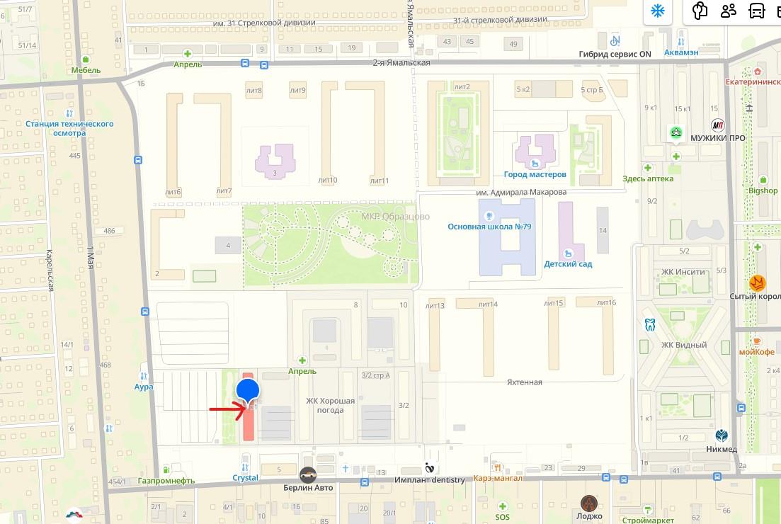 Фото №1: Коммерция 81 м² - Краснодар, Прикубанский внутригородской округ, мкр. жилой комплекс Хорошая Погода, ул. Кирилла Россинского, 3/1к1