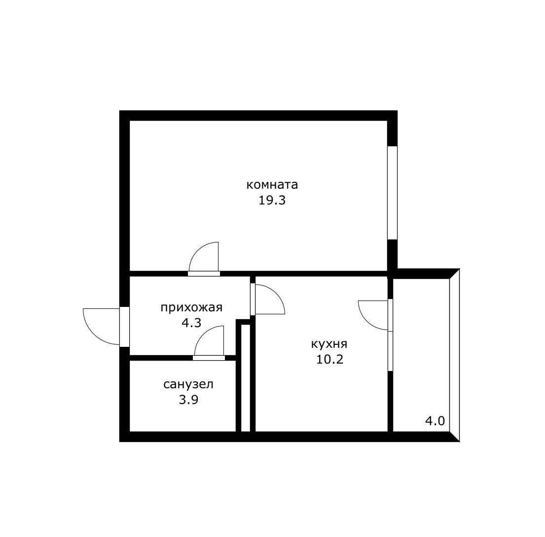 Фото №6: 1-комнатная квартира 37 м² - Краснодар, Прикубанский внутригородской округ, мкр. Восточно-Кругликовский, ул. Генерала Трошева, 41