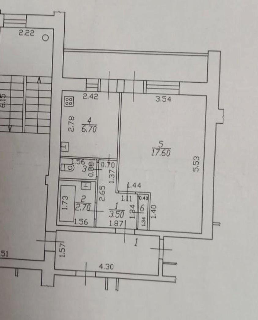 Фото №14: 1-комнатная квартира 40 м² - Краснодар, мкр. Западный внутригородской округ, ул. Красных Партизан, 543