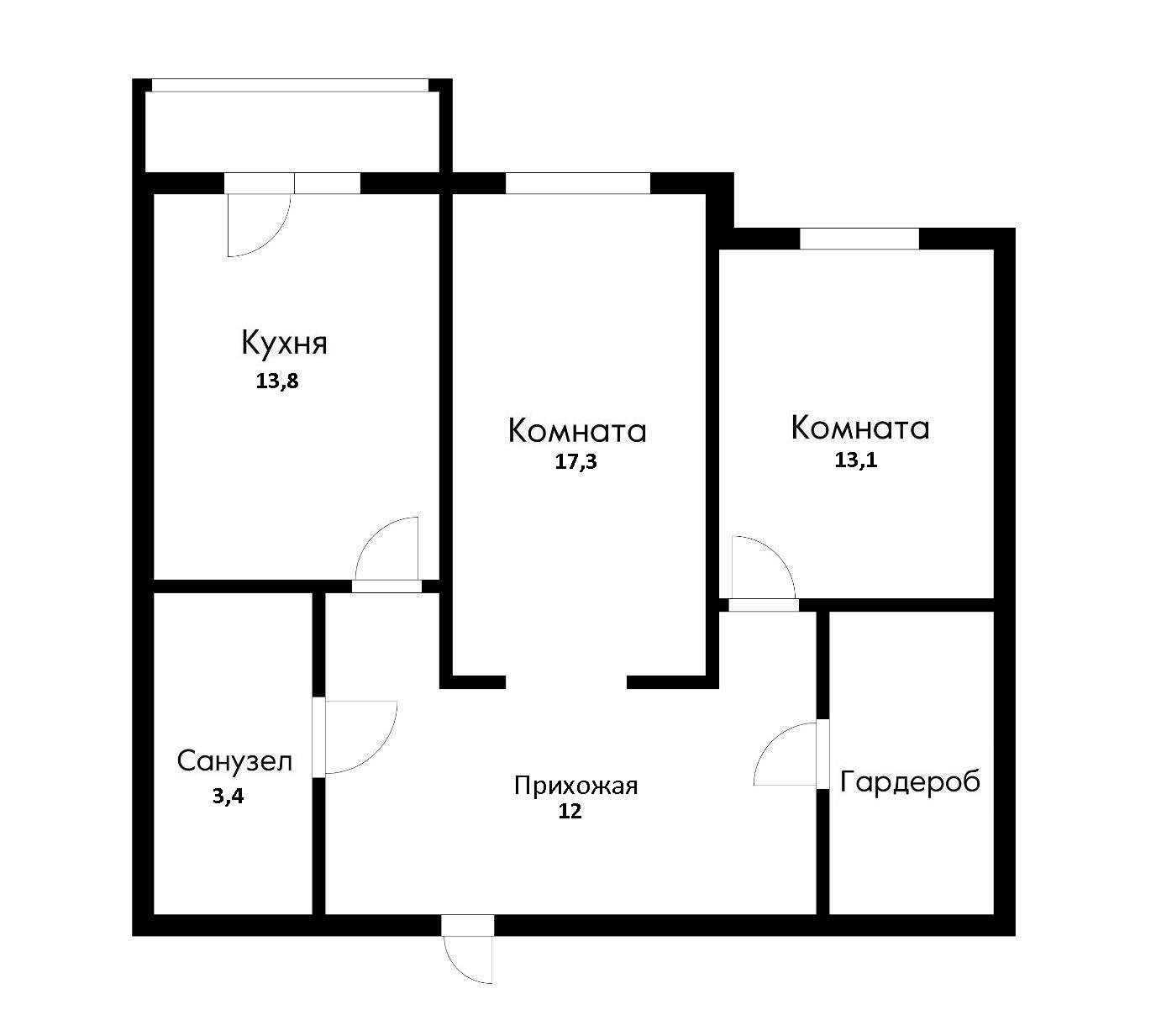 Фото №15: 2-комнатная квартира 65 м² - Краснодар, Прикубанский внутригородской округ, Музыкальный, ЖК Времена Года, мкр. имени Петра Метальникова, ул. Петра Метальникова, 5к1