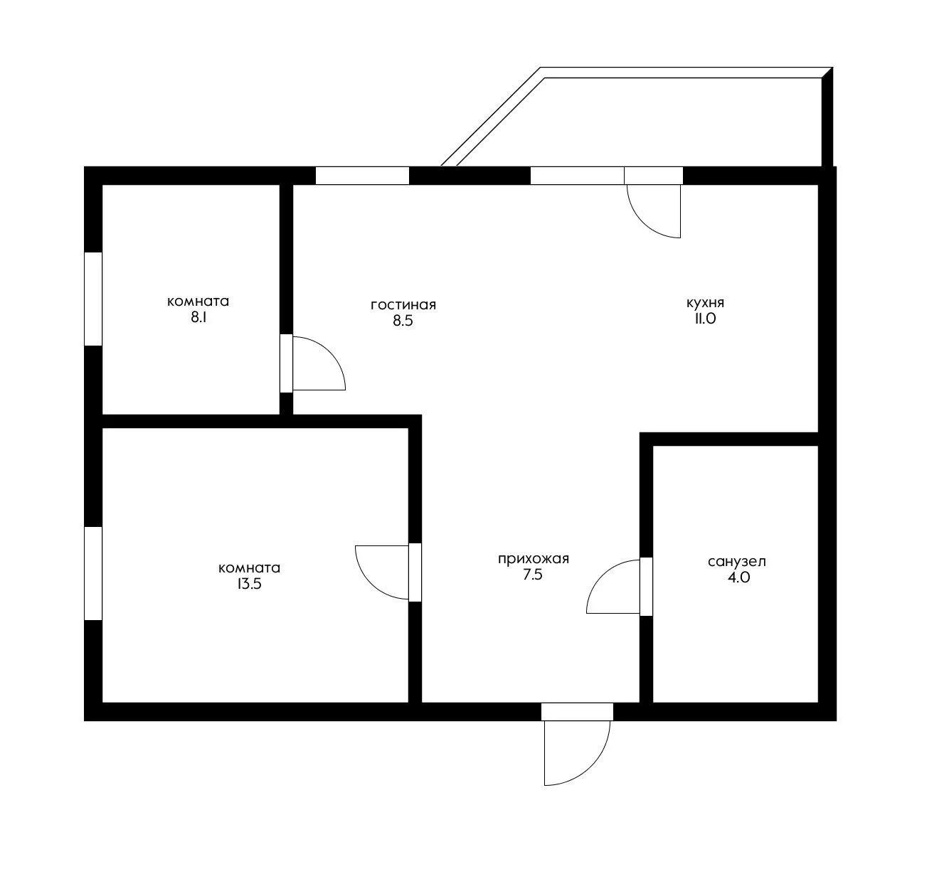 Фото №14: 2-комнатная квартира 60 м² - Краснодар, Прикубанский внутригородской округ, Славянский, мкр. Светлоград, ул. Красных Партизан, 1/4к8