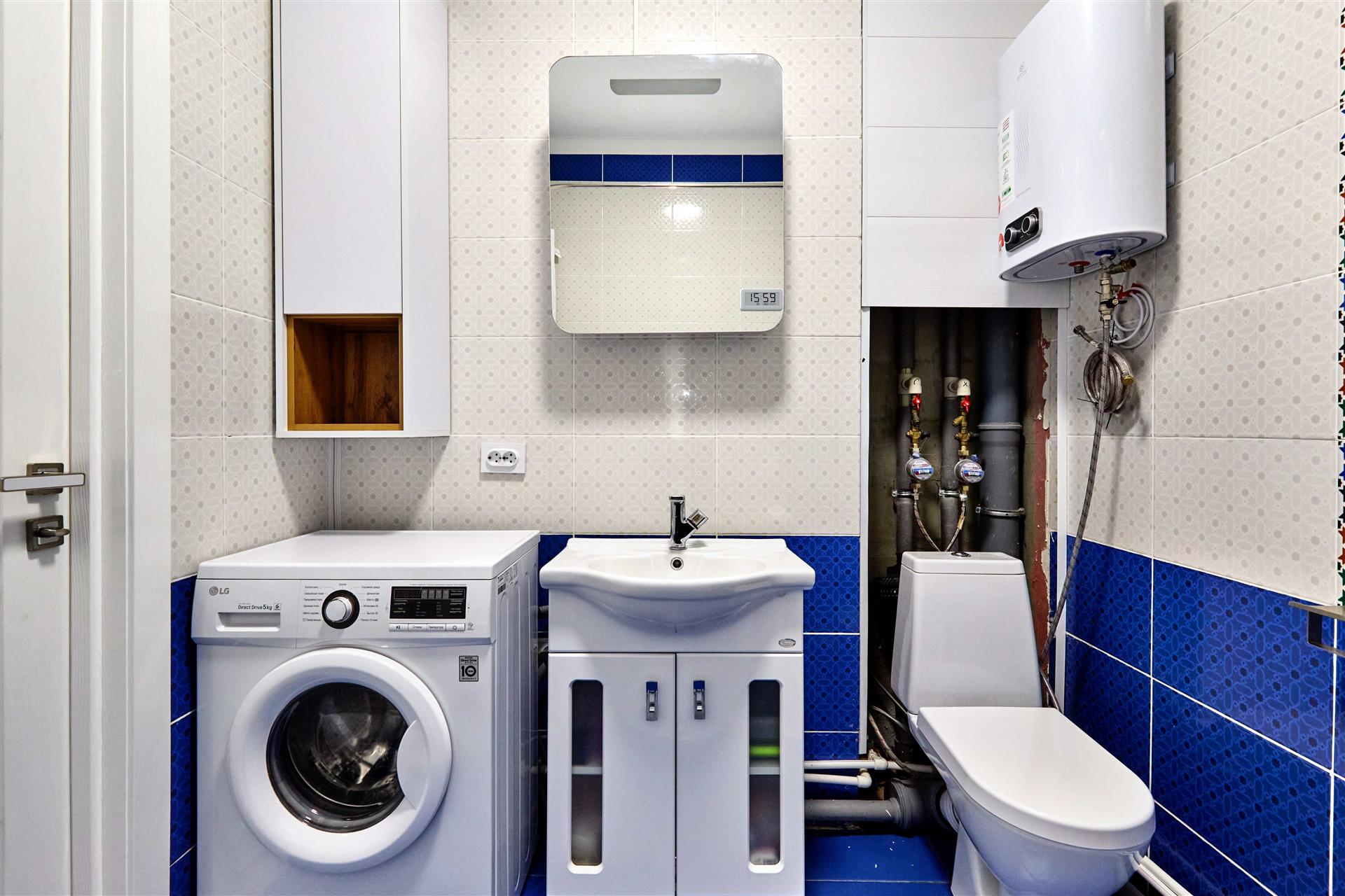 Фото №9: 1-комнатная квартира 47 м² - Краснодар, жилой комплекс Альпы, Прикубанский внутригородской округ, мкр. Россинского, ул. Командорская, 6