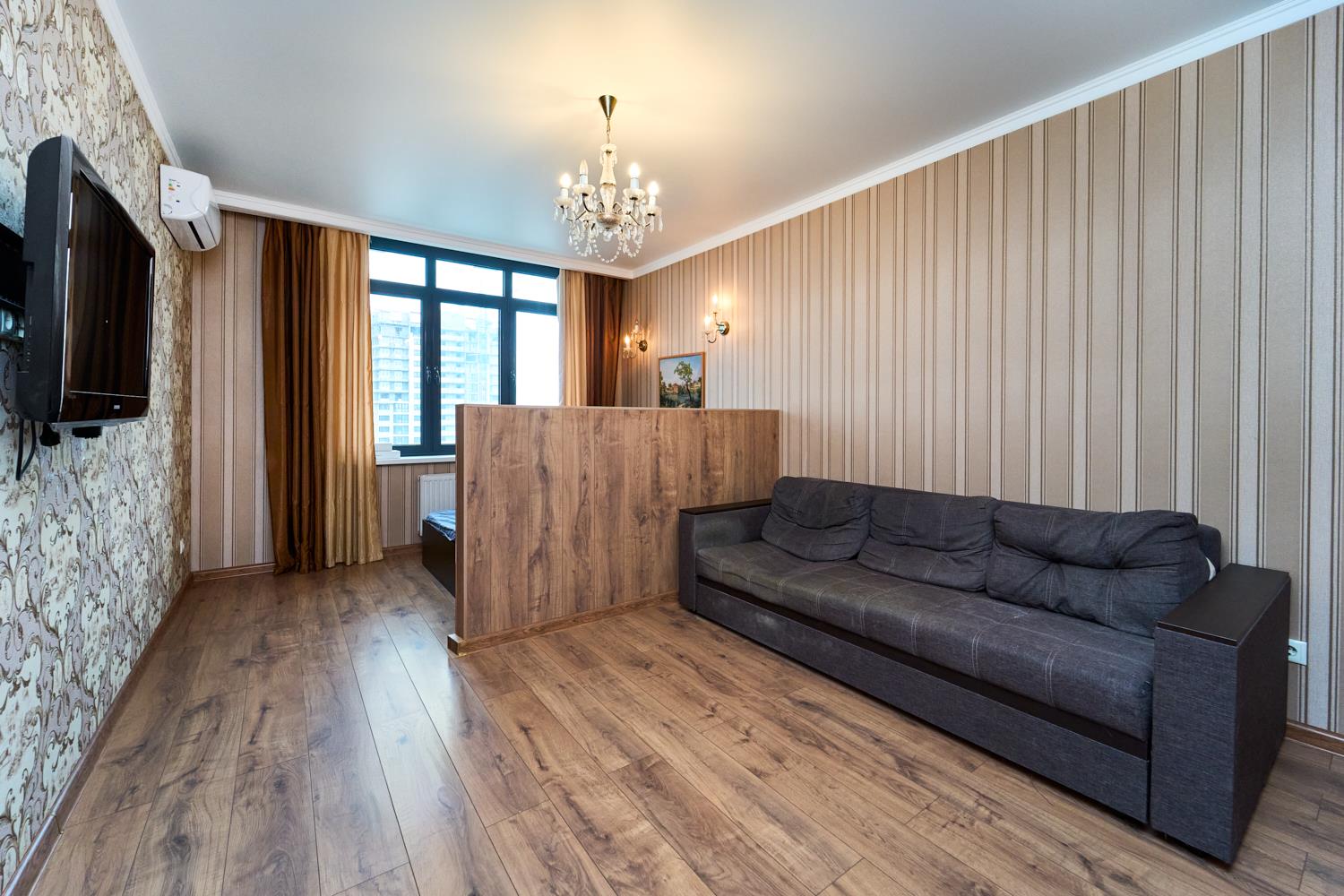 Фото №9: 1-комнатная квартира 50 м² - Краснодар, ЖК Тургенев, Западный внутригородской округ, Фестивальный, мкр. жилой комплекс Тургенев, ул. Дальняя, 8к1