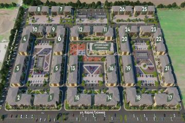 Фото №2: 1-комнатная квартира 41 м² - Берёзовый, мкр. Прикубанский внутригородской округ, ул. имени А.Н. Лодыгина, 6к2/1