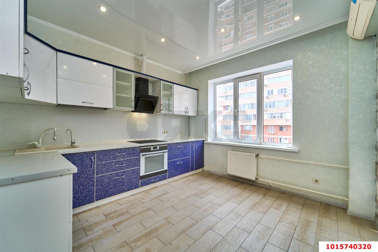 Фото №1: 1-комнатная квартира 40 м² - Краснодар, Прикубанский внутригородской округ, Завод Радиоизмерительных Приборов, Калинино, мкр. квартал Народный, пер. Ленинский, 20/1к9