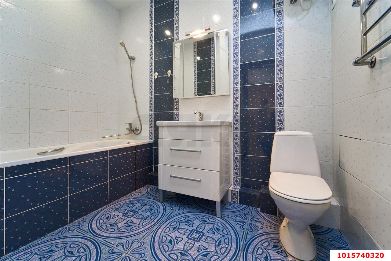 Фото №12: 1-комнатная квартира 40 м² - Краснодар, Прикубанский внутригородской округ, Завод Радиоизмерительных Приборов, Калинино, мкр. квартал Народный, пер. Ленинский, 20/1к9