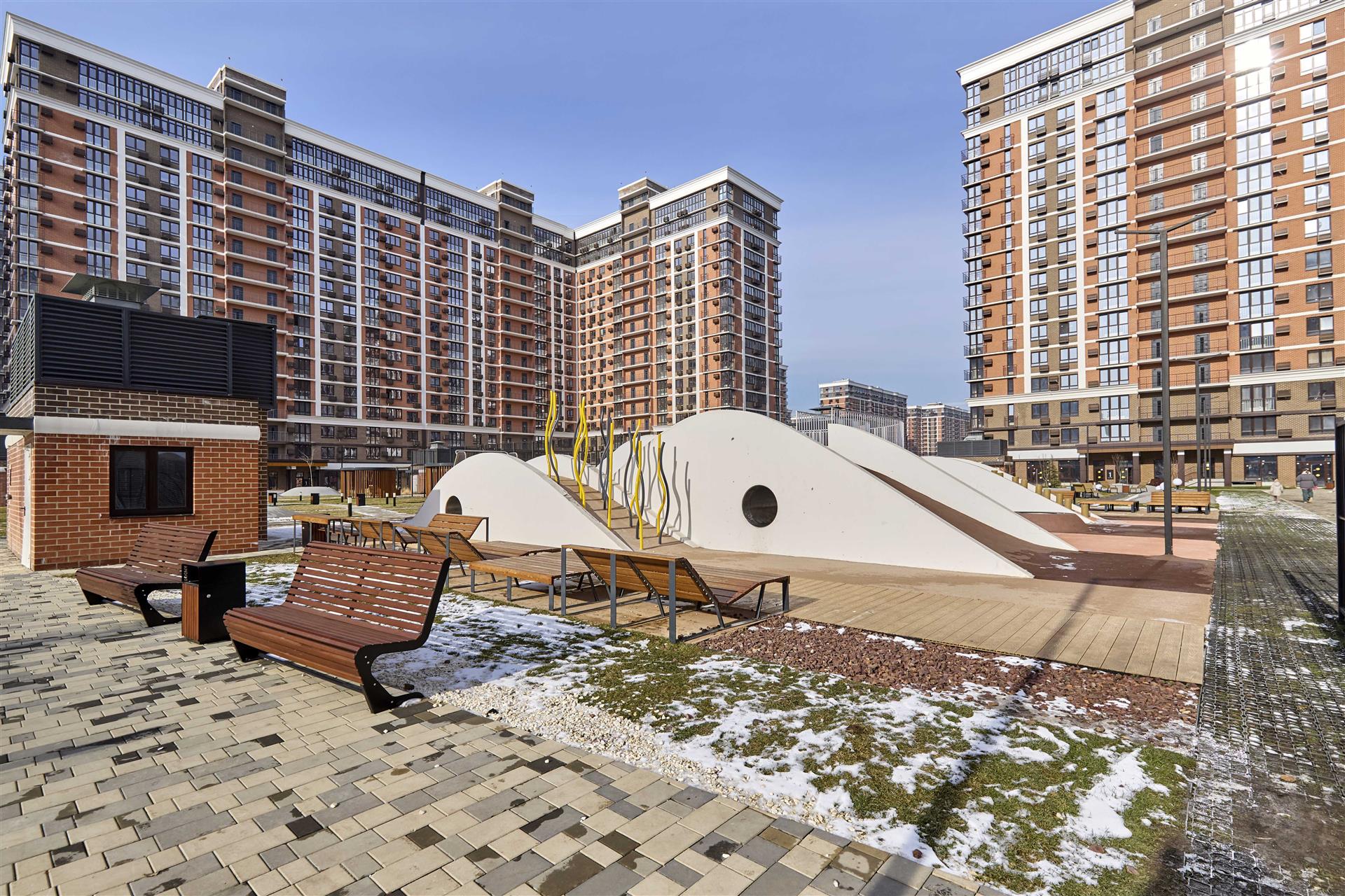 Фото №17: Студия 22 м² - Краснодар, Прикубанский внутригородской округ, мкр. жилой комплекс Самолёт-6, ул. Ивана Беличенко, 86к2