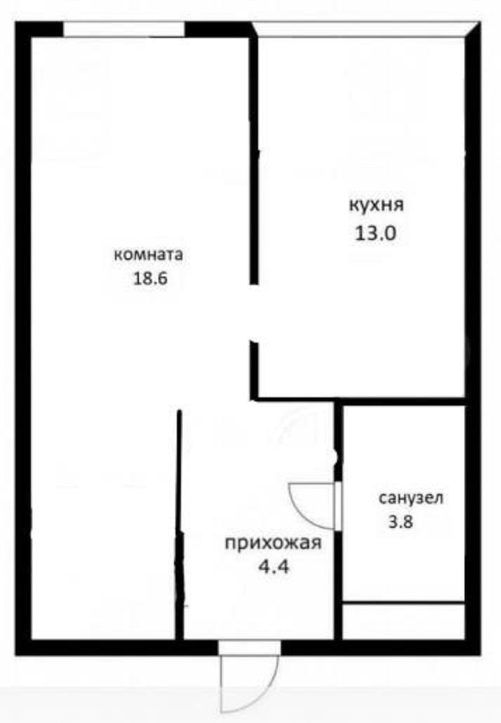 Фото №18: 1-комнатная квартира 40 м² - Краснодар, Прикубанский внутригородской округ, Фестивальный, мкр. Солнечный, ул. имени Симиренко, 18