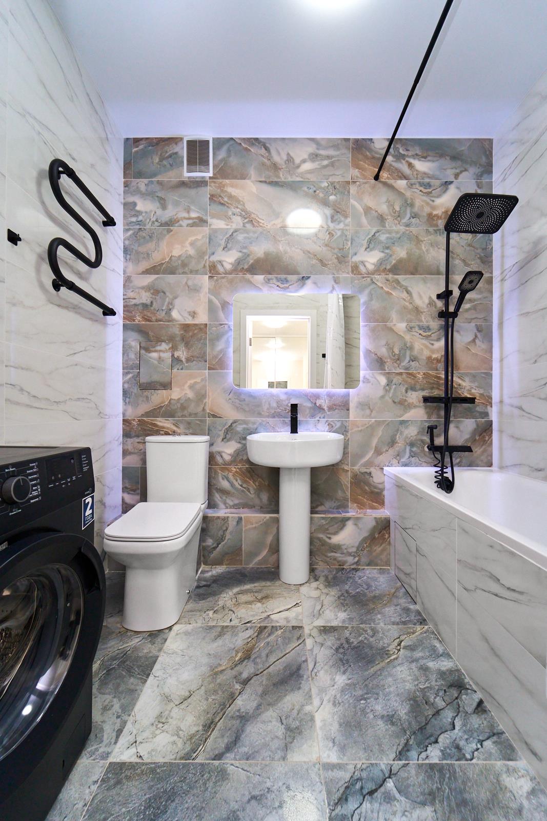 Фото №10: 1-комнатная квартира 54 м² - Краснодар, Западный внутригородской округ, мкр. Фестивальный, ул. Шоссе Нефтяников, 18к3