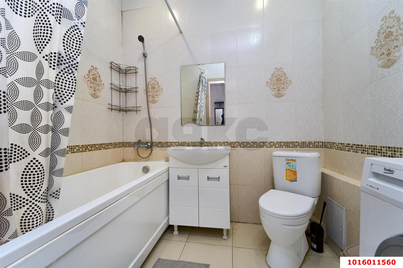 Фото №10: 1-комнатная квартира 38 м² - Краснодар, Прикубанский внутригородской округ, мкр. Губернский, ул. им. Героя Яцкова И.В., 9к3