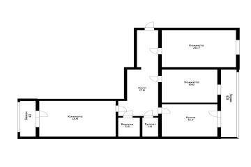 Фото №5: 3-комнатная квартира 107 м² - Краснодар, мкр. Восточно-Кругликовский, ул. Черкасская, 91