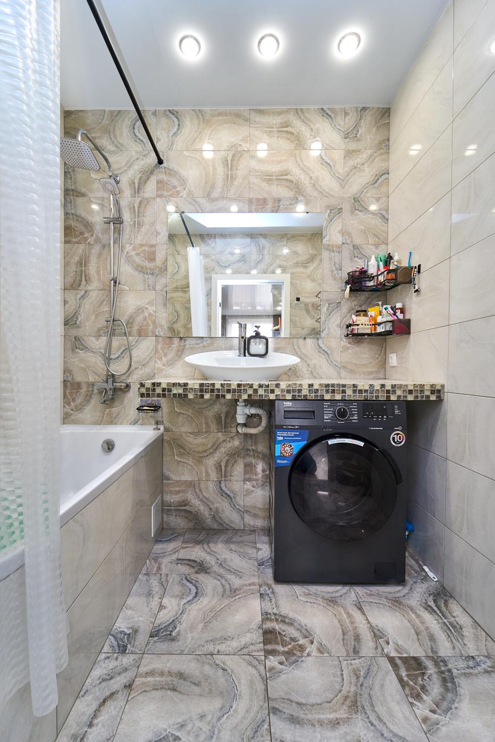 Фото №3: 2-комнатная квартира 55 м² - Краснодар, Прикубанский внутригородской округ, жилой комплекс Приоритет, жилой комплекс Мозаика, ж/м имени Демьяна Бедного, ул. Степная, 1/1