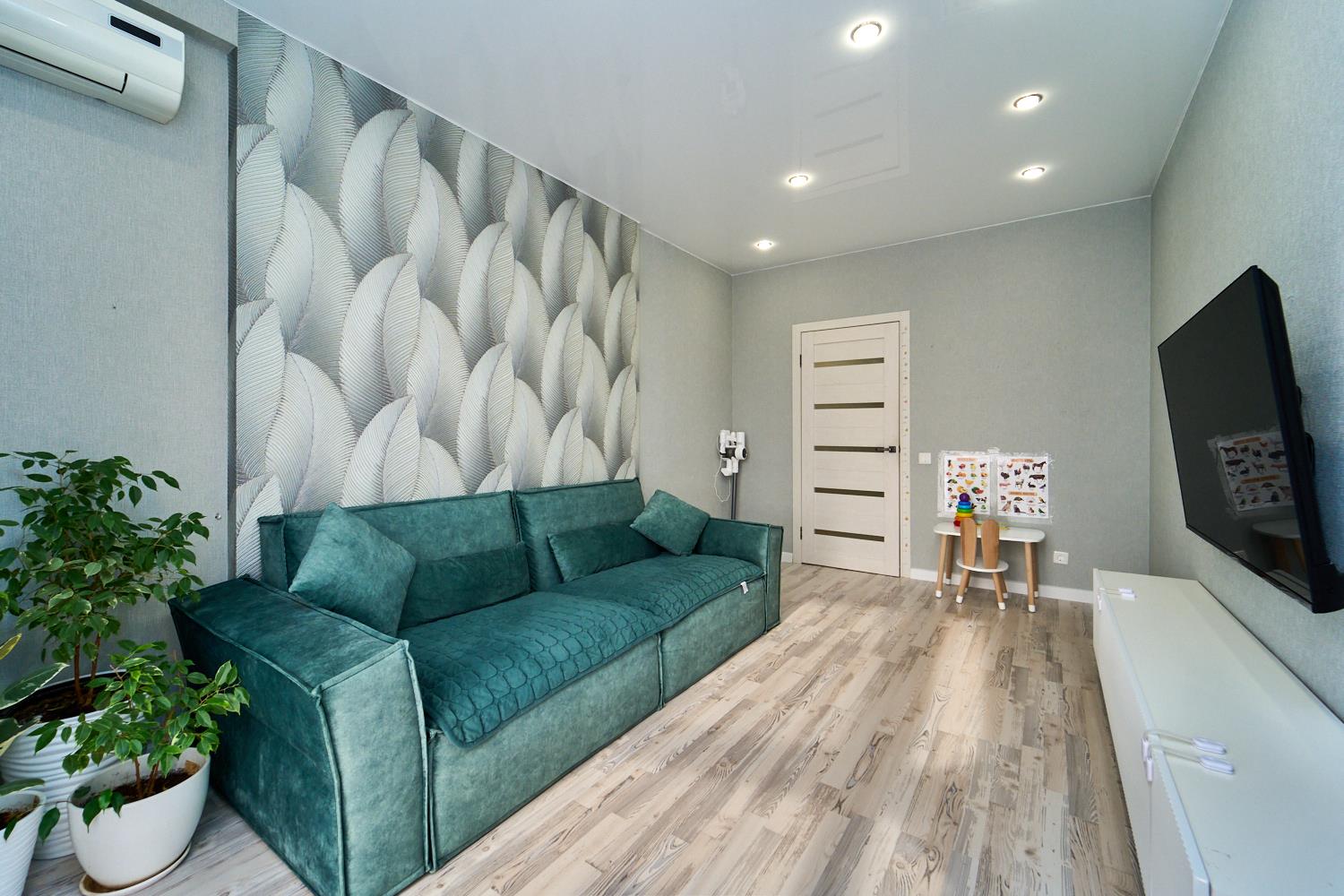 Фото №2: 2-комнатная квартира 55 м² - Краснодар, Прикубанский внутригородской округ, жилой комплекс Приоритет, жилой комплекс Мозаика, ж/м имени Демьяна Бедного, ул. Степная, 1/1