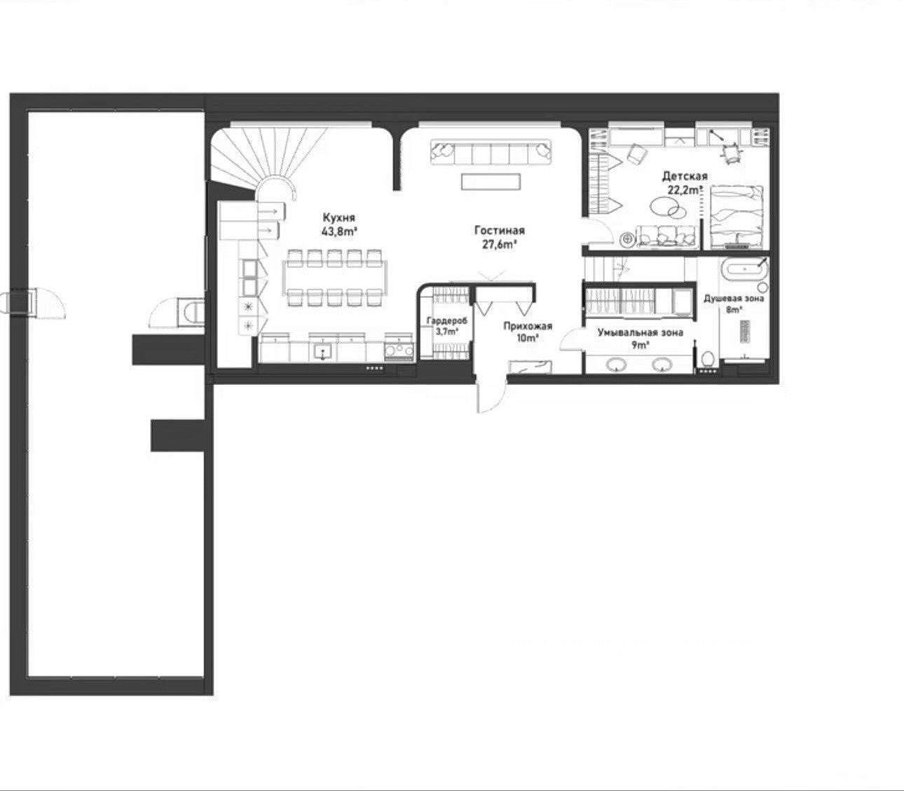 Фото №19: 3-комнатная квартира 229 м² - Краснодар, Центральный внутригородской округ, мкр. Центральный, ул. Красная, 176