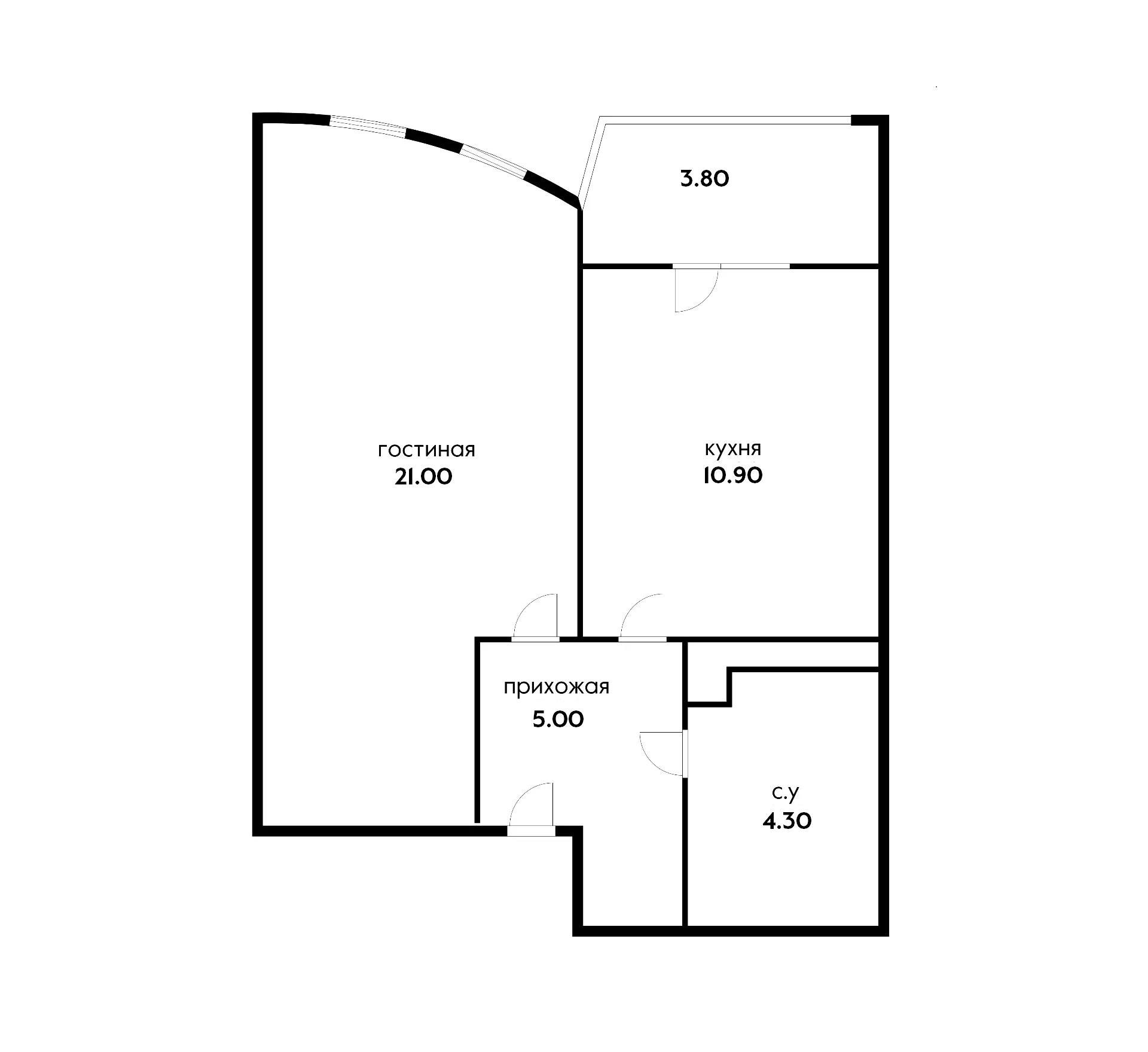 Фото №7: 1-комнатная квартира 45 м² - Краснодар, ЖК Альфа, Хлопчато-бумажный Комбинат, жилой комплекс Кино, мкр. Карасунский внутригородской округ, ул. Уральская, 100/5