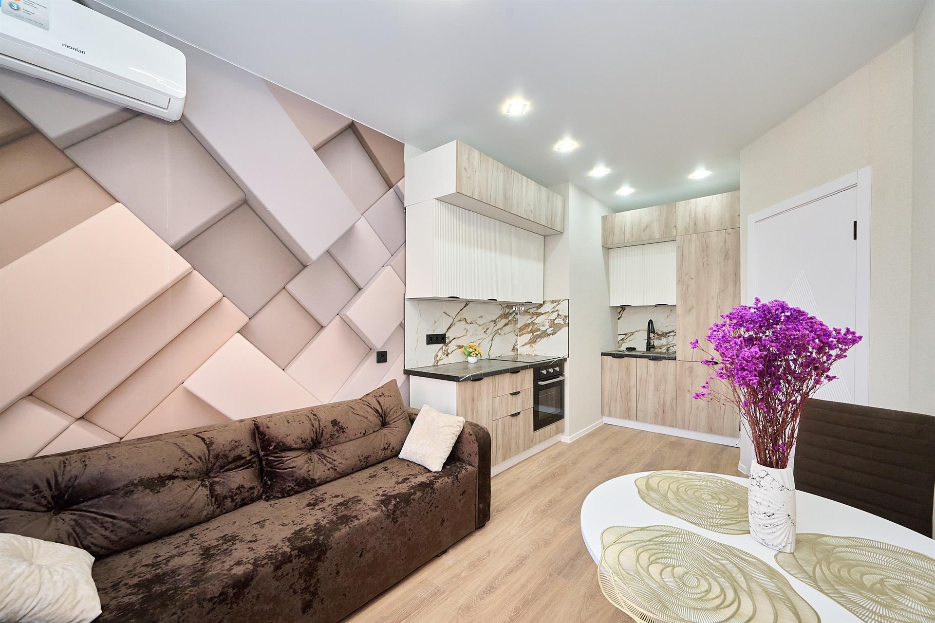 Фото №1: 1-комнатная квартира 35 м² - Краснодар, Прикубанский внутригородской округ, ЖК Лучший, мкр. имени Петра Метальникова, ул. Петра Метальникова, 38