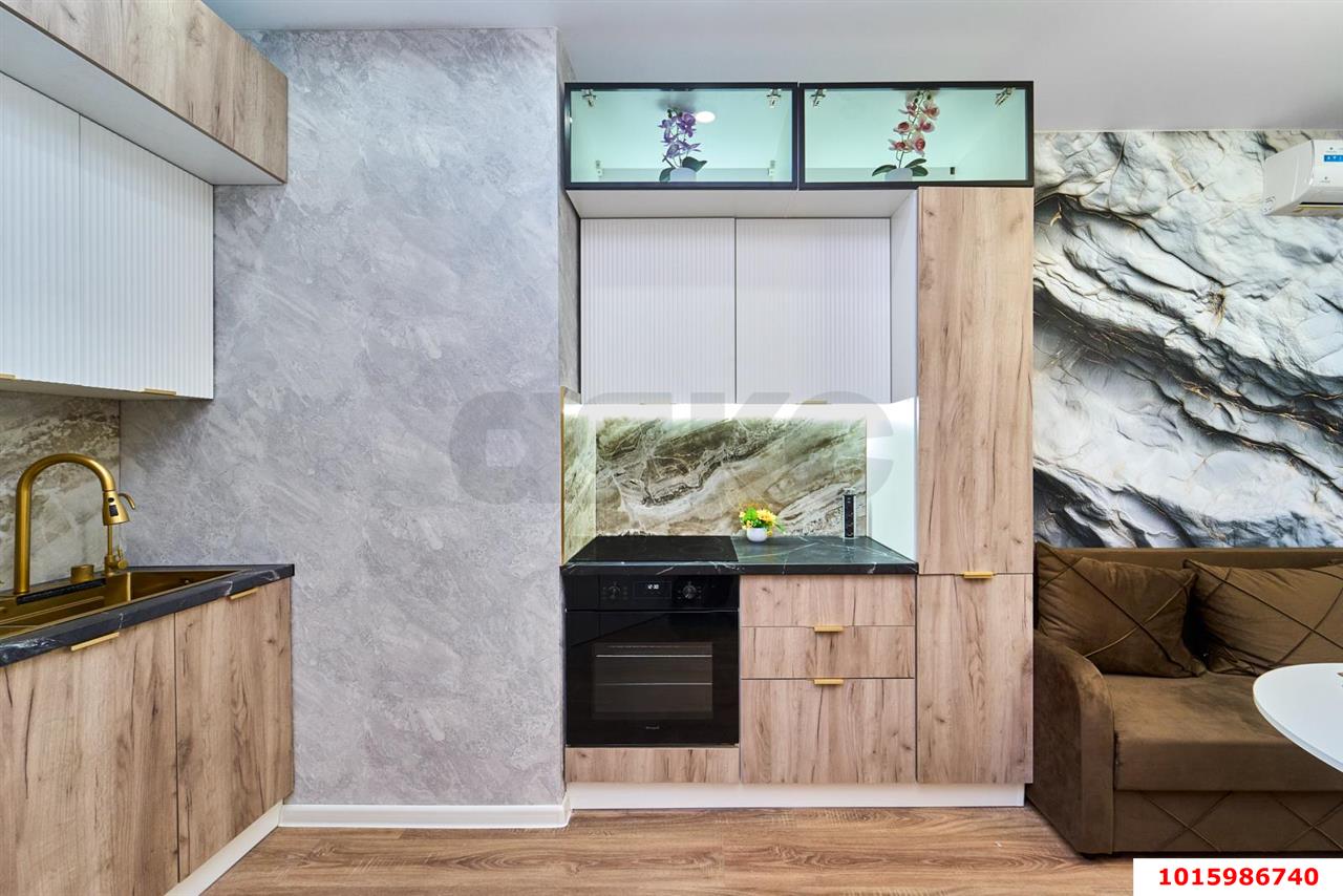 Фото №4: 1-комнатная квартира 35 м² - Краснодар, Прикубанский внутригородской округ, ЖК Лучший, мкр. имени Петра Метальникова, ул. Петра Метальникова, 38