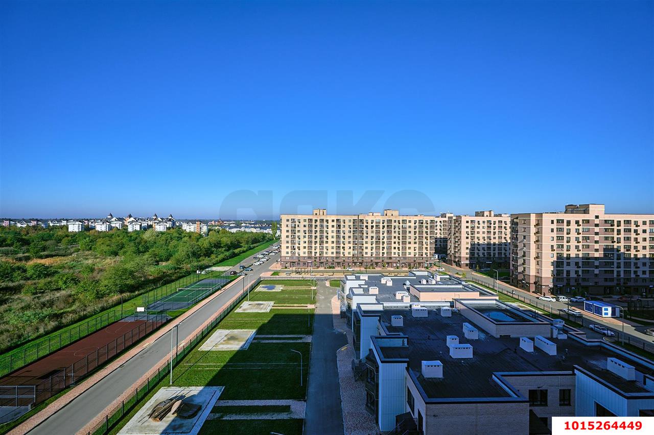 Фото №12: 1-комнатная квартира <span class="whitespace-nowrap">34 м²</span>, <span class="whitespace-nowrap">5/9 эт.</span> - Краснодар, Прикубанский внутригородской округ, мкр. жилой комплекс Новые Сезоны, ул. Скандинавская, 1к9