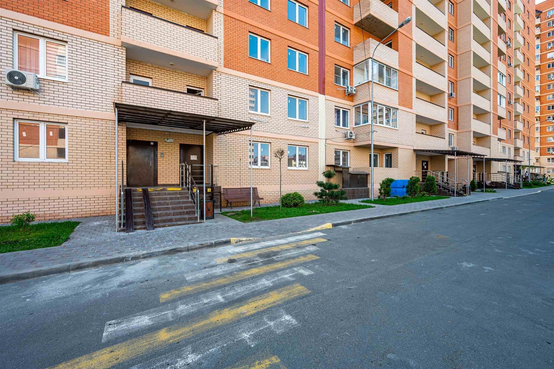 Фото №2: 1-комнатная квартира 37 м² - Краснодар, Прикубанский внутригородской округ, Молодёжный, мкр. жилой комплекс Дуэт, ул. Душистая, 79к2