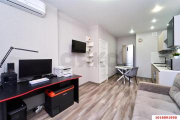 Фото №4: 1-комнатная квартира 38 м² - Краснодар, мкр. жилой комплекс Ракурс, ул. имени Героя Ростовского, 8к1