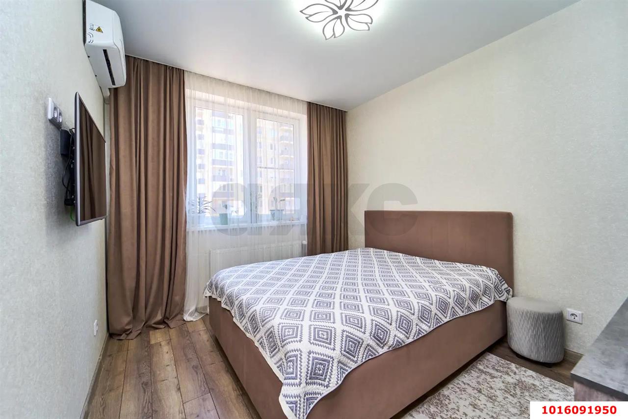 Фото №6: 1-комнатная квартира 38 м² - Краснодар, Прикубанский внутригородской округ, мкр. жилой комплекс Ракурс, ул. имени Героя Ростовского, 8к1