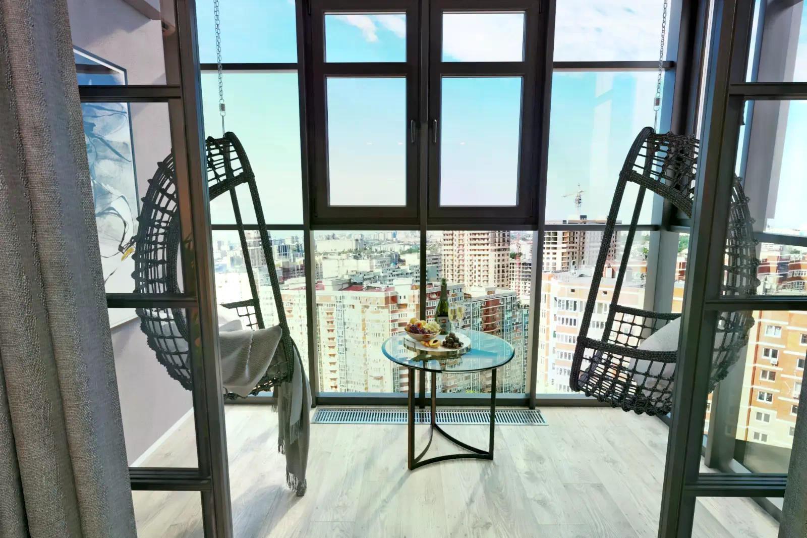 Фото №9: 2-комнатная квартира 80 м² - Краснодар, ЖК Тургенев, Западный внутригородской округ, жилой комплекс Маршал, Фестивальный, мкр. жилой комплекс Тургенев, ул. Дальняя, 8к2