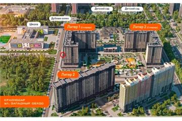 Фото №1: Коммерция 83 м² - Краснодар, мкр. жилой комплекс Сармат, ул. Константина Гондаря, 98