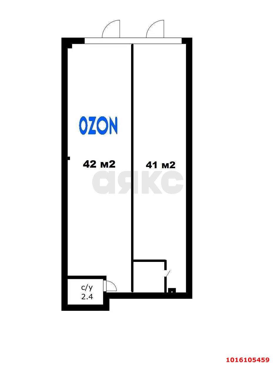 Фото №7: Коммерция 41 м² - Краснодар, Прикубанский внутригородской округ, мкр. жилой комплекс Сармат, ул. Константина Гондаря, 98
