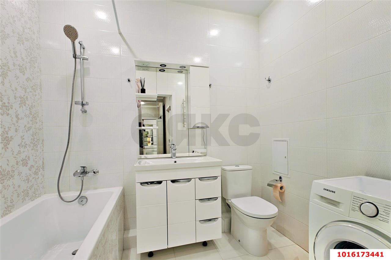 Фото №9: 1-комнатная квартира 50 м² - Краснодар, Прикубанский внутригородской округ, Фестивальный, мкр. жилой комплекс На высоте, ул. Каляева, 263/4к2