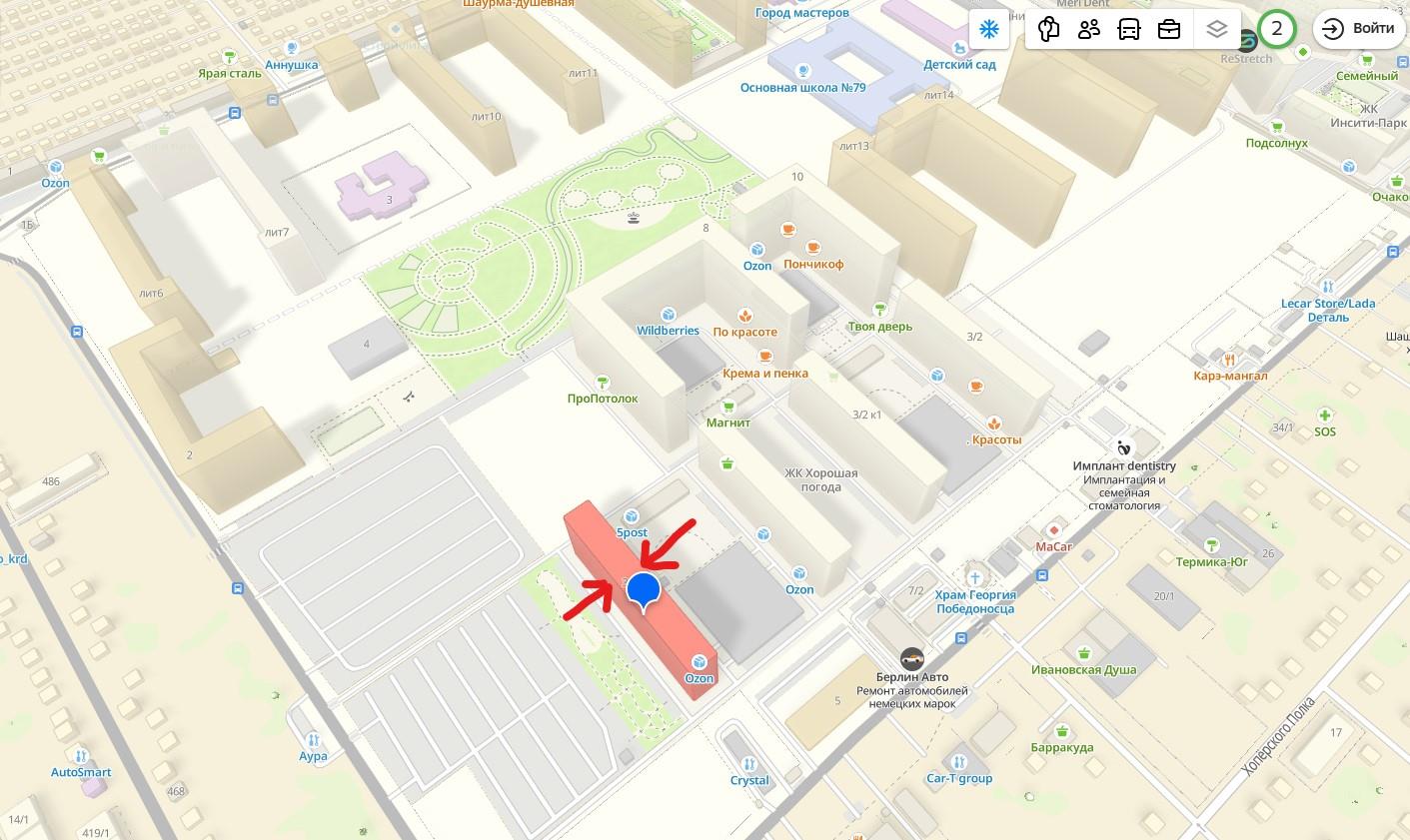 Фото №1: Коммерция 104 м² - Краснодар, Прикубанский внутригородской округ, мкр. жилой комплекс Хорошая Погода, ул. Кирилла Россинского, 3/1к1