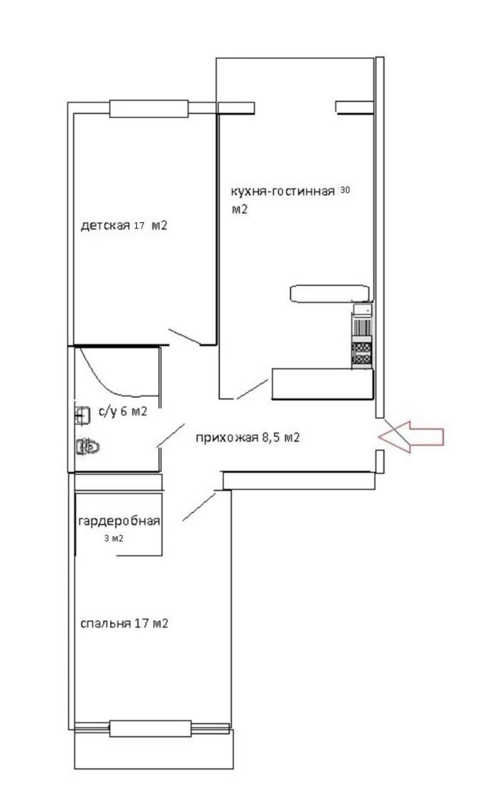 Фото №15: 2-комнатная квартира 81 м² - Краснодар, Прикубанский внутригородской округ, мкр. жилой комплекс Новый Город, ул. Шевцова, 36/2