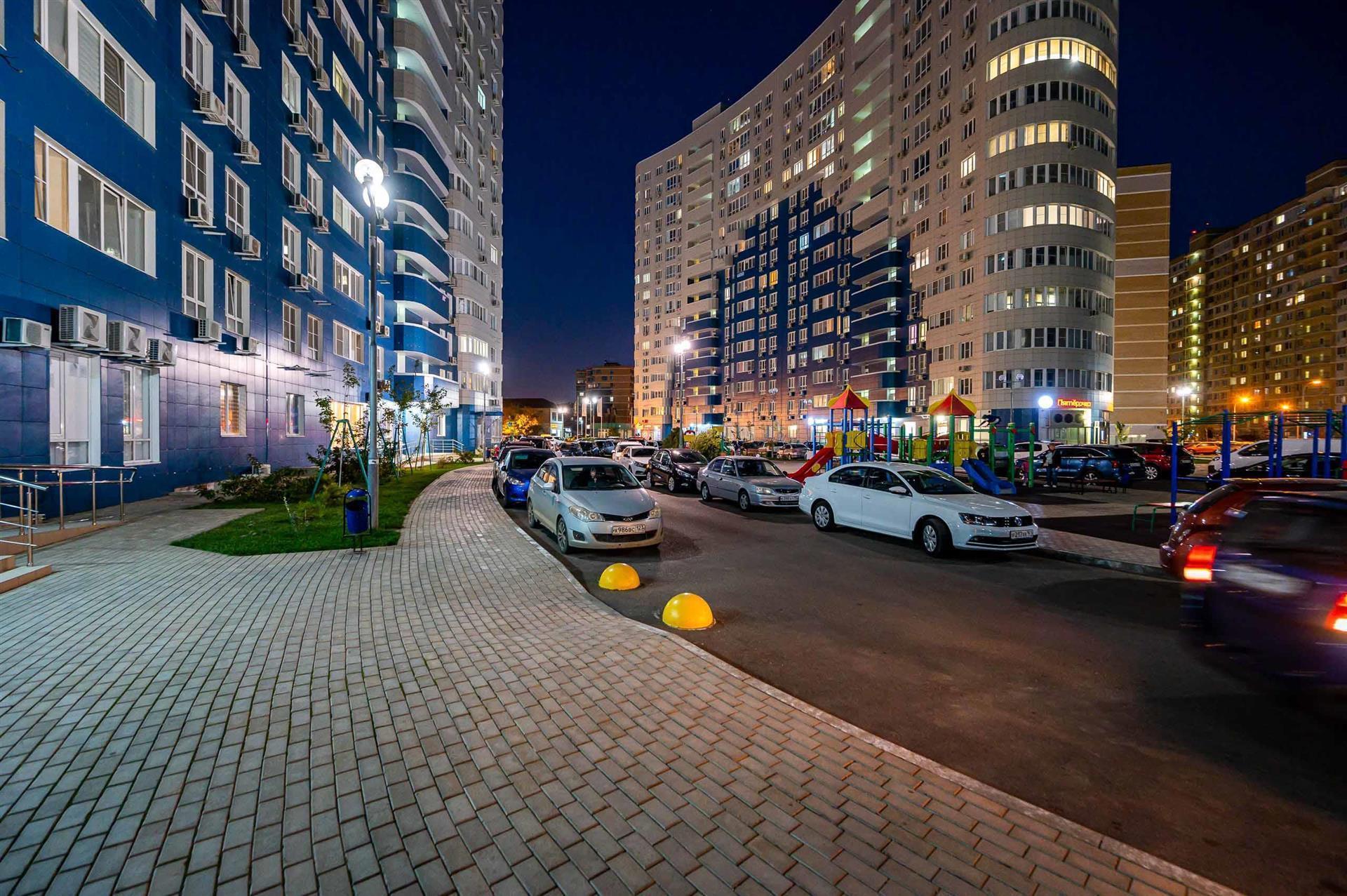 Фото №6: 1-комнатная квартира 40 м² - Краснодар, Центральный внутригородской округ, жилой комплекс Фонтаны, мкр. Черёмушки, ул. Воронежская, 47/10