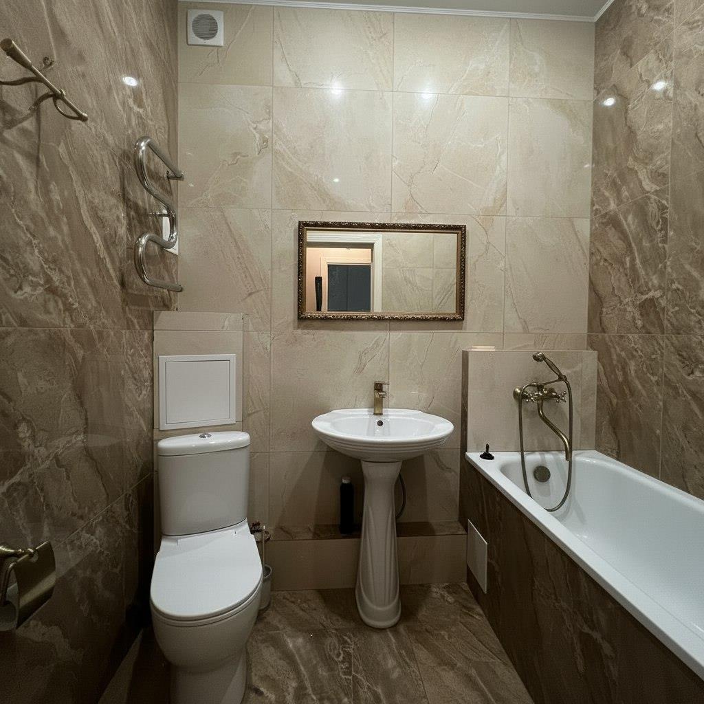 Фото №3: 1-комнатная квартира 43 м² - Краснодар, Центральный внутригородской округ, Завод Измерительных Приборов, мкр. ЖК Сказка, ул. имени 40-летия Победы, 15