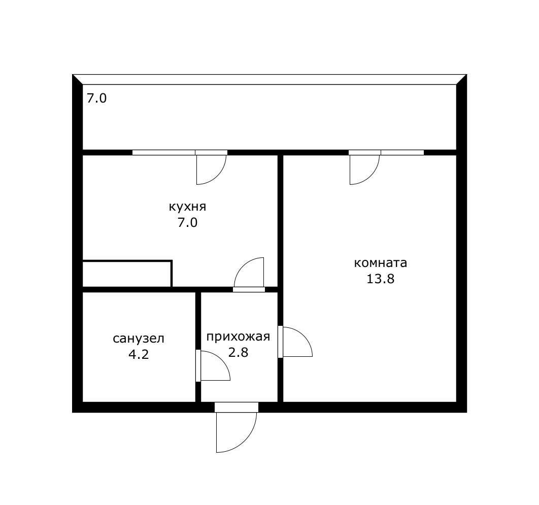Фото №7: 1-комнатная квартира 32 м² - Краснодар, Прикубанский внутригородской округ, Славянский, мкр. Светлоград, ул. Красных Партизан, 1/3к6