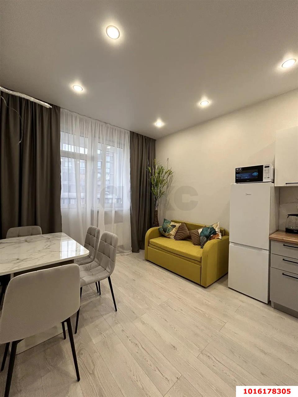 Фото №1: 1-комнатная квартира 37 м² - Краснодар, ул. имени Генерала Брусилова, 28к4