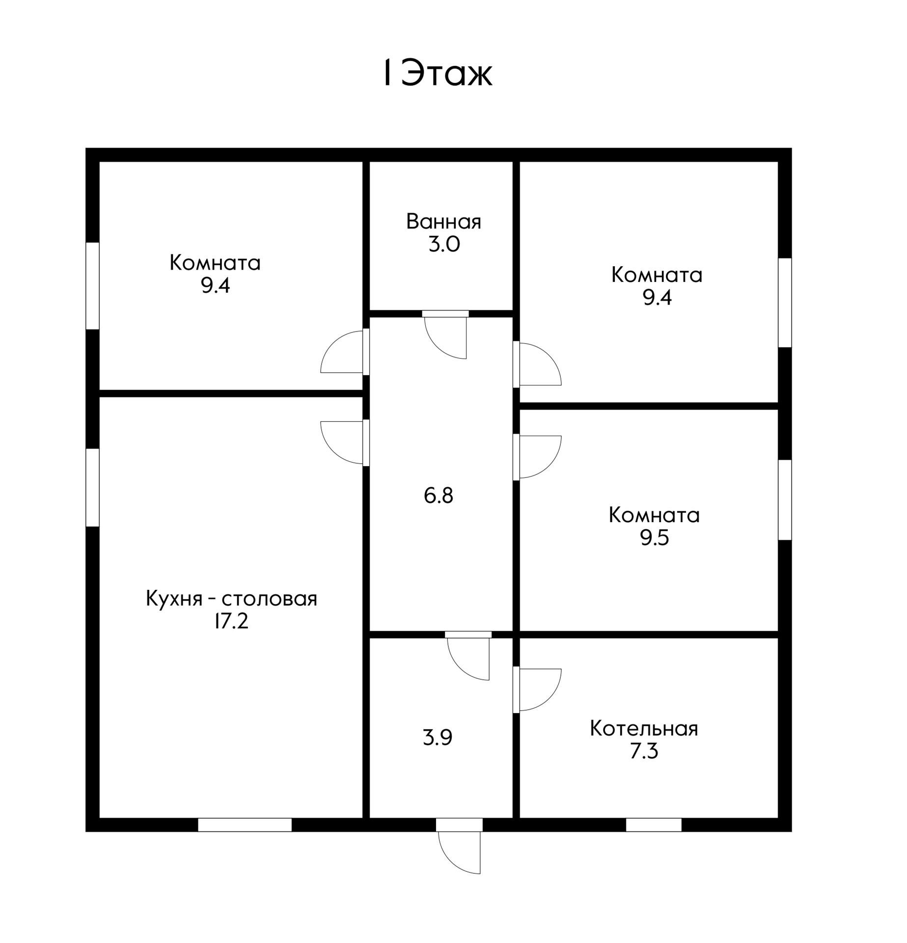 Фото №2: Дом 70 м² + 6 сот. - Завода Измерительных Приборов, мкр. Карасунский внутригородской округ, ул. Западная, 394